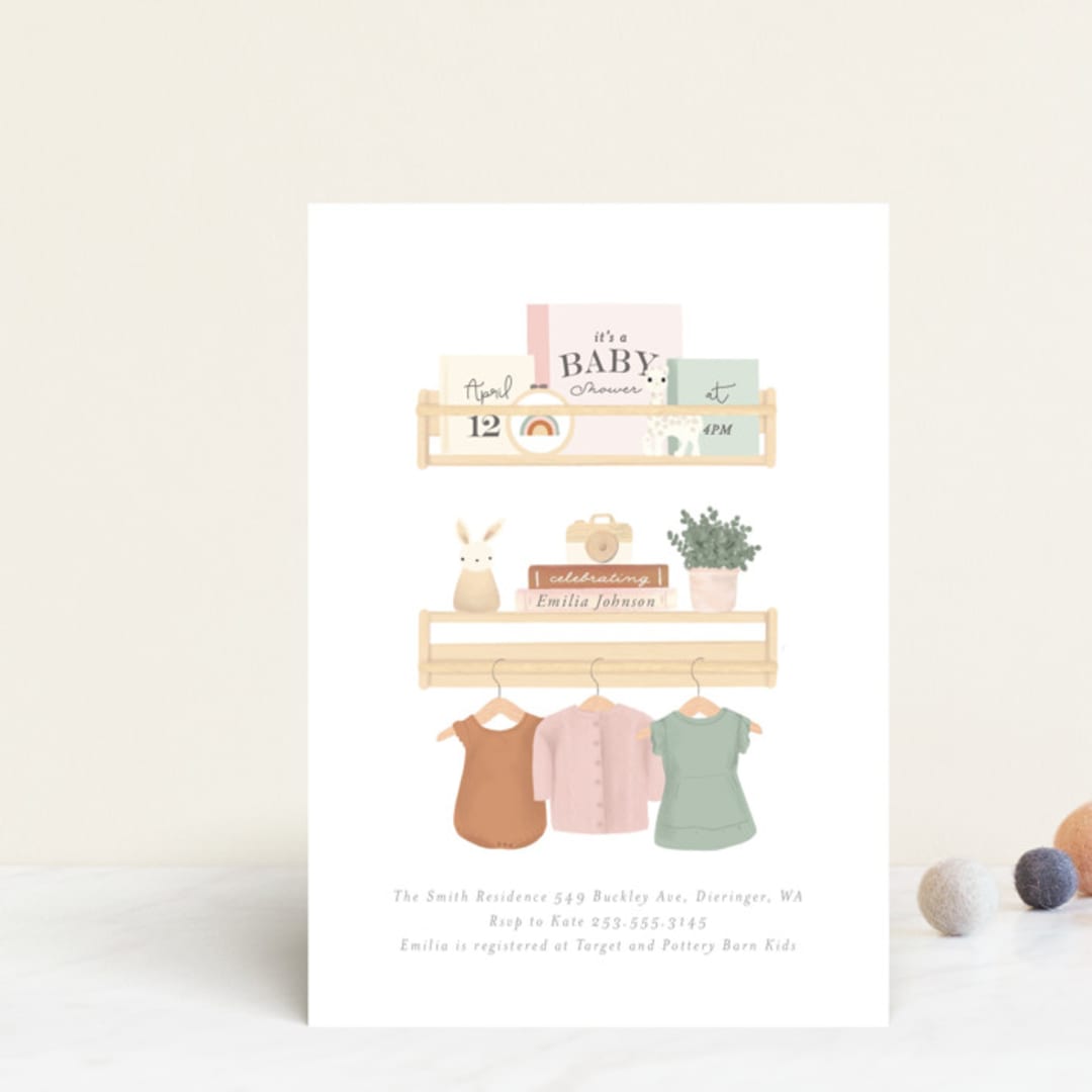 Baby Girl Shelves
