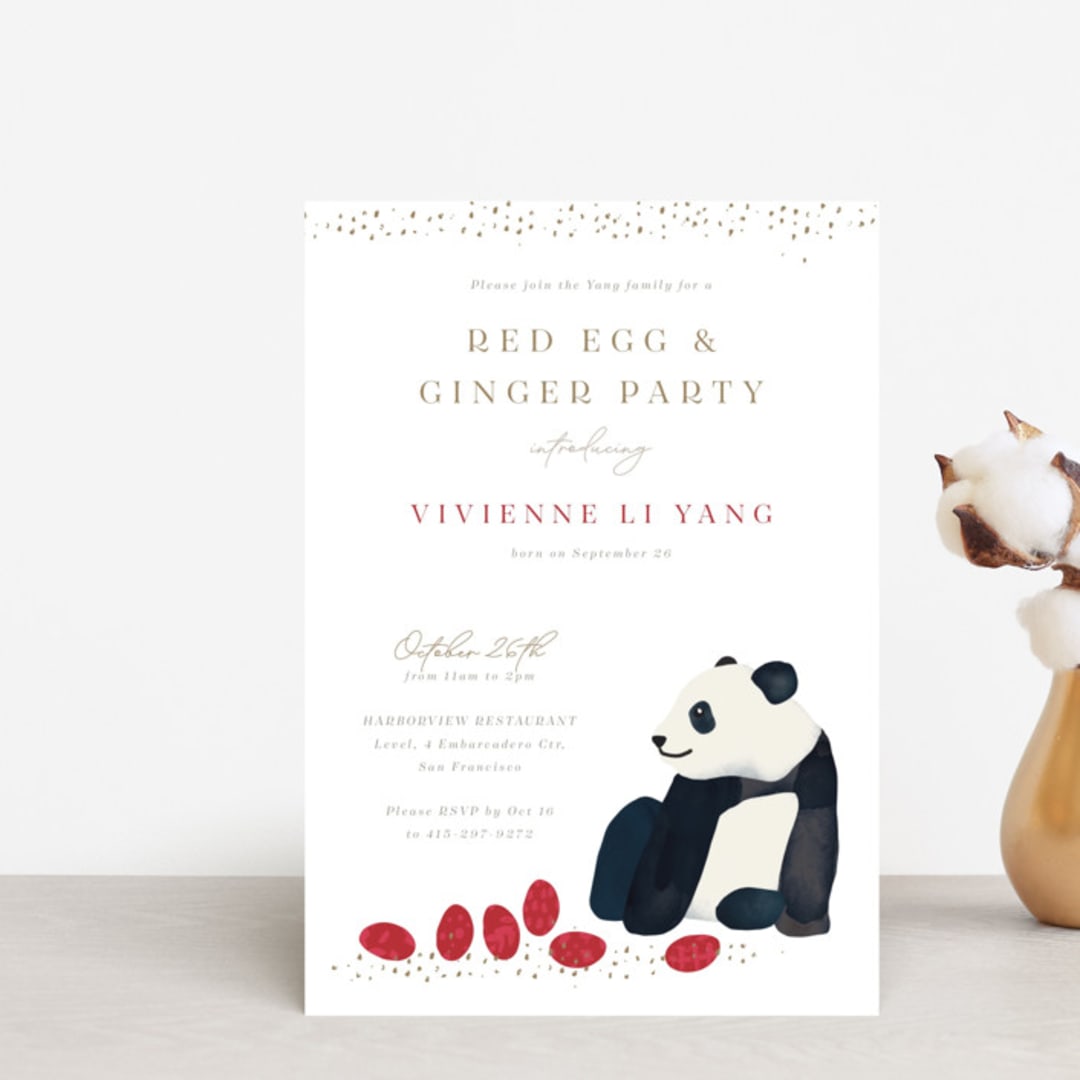 Red Egg and Ginger Panda