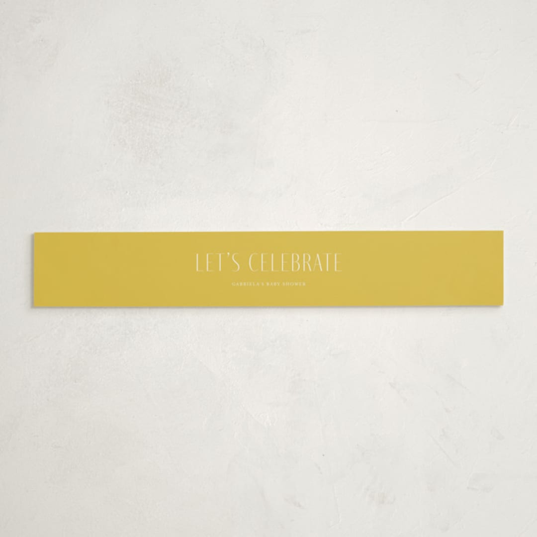 "Garden Party" - Baby Shower Belly Bands in Spring by Ashlee Townsend - Front