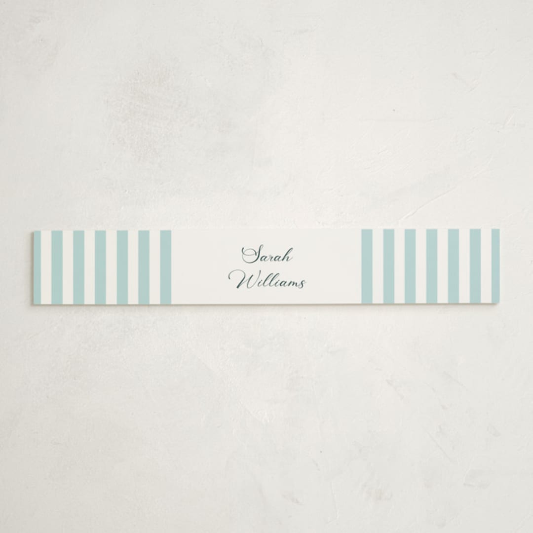 "Butterflies & Botanicals" - Baby Shower Belly Bands in Sky by Susan Moyal - Front