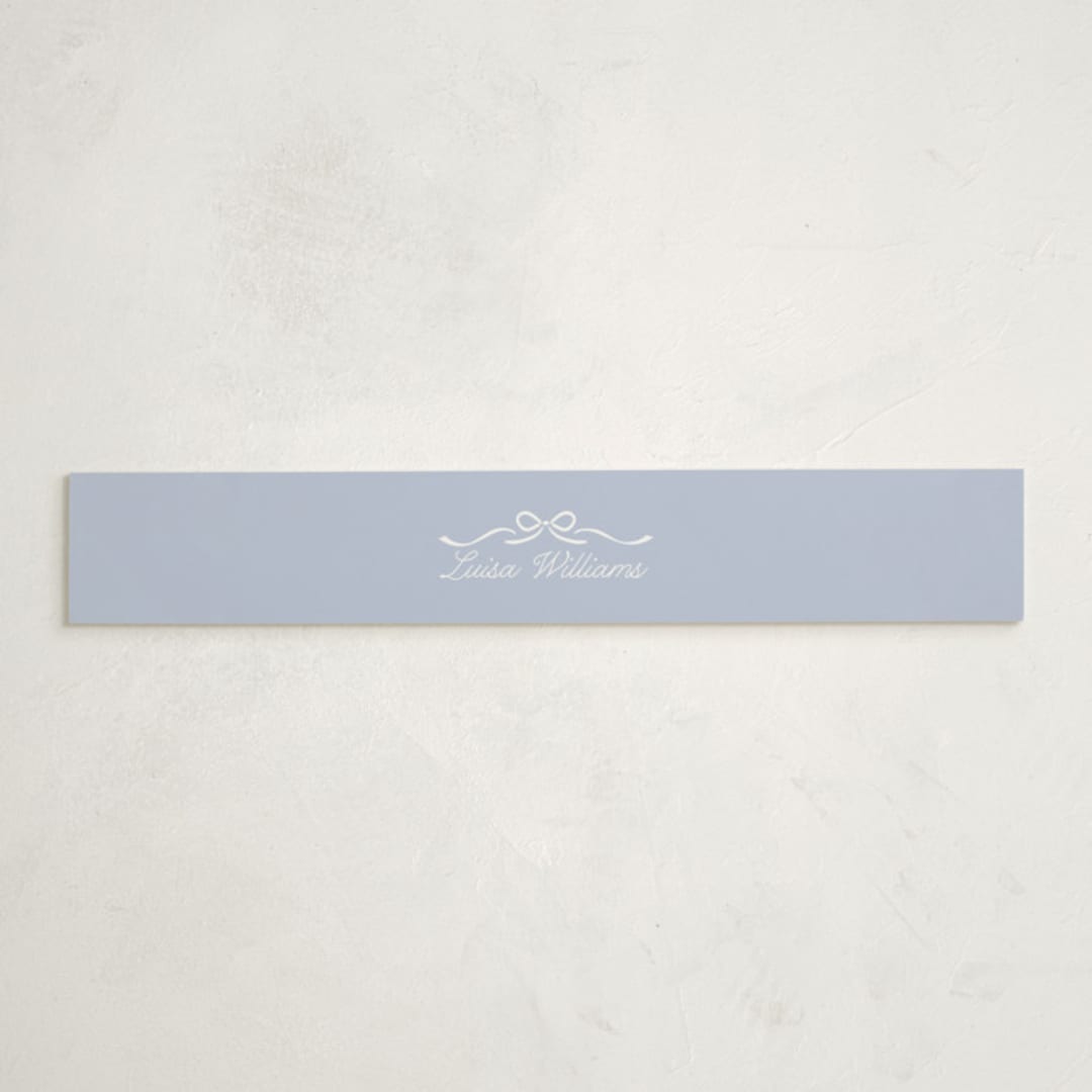 "Garden Magic" - Baby Shower Belly Bands in Lilac by Tamara Hilje - Front