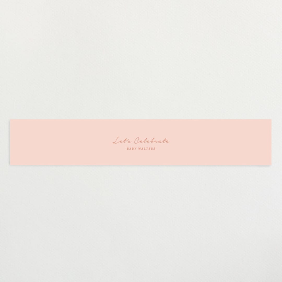 "autumn countryside" - Baby Shower Belly Bands in Candy by Rebecca Durflinger - Front