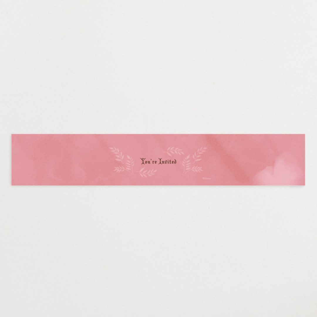 "Sleeping Beauty Storybook Forest" - Baby Shower Belly Bands in Mint by Becky Nimoy - Front