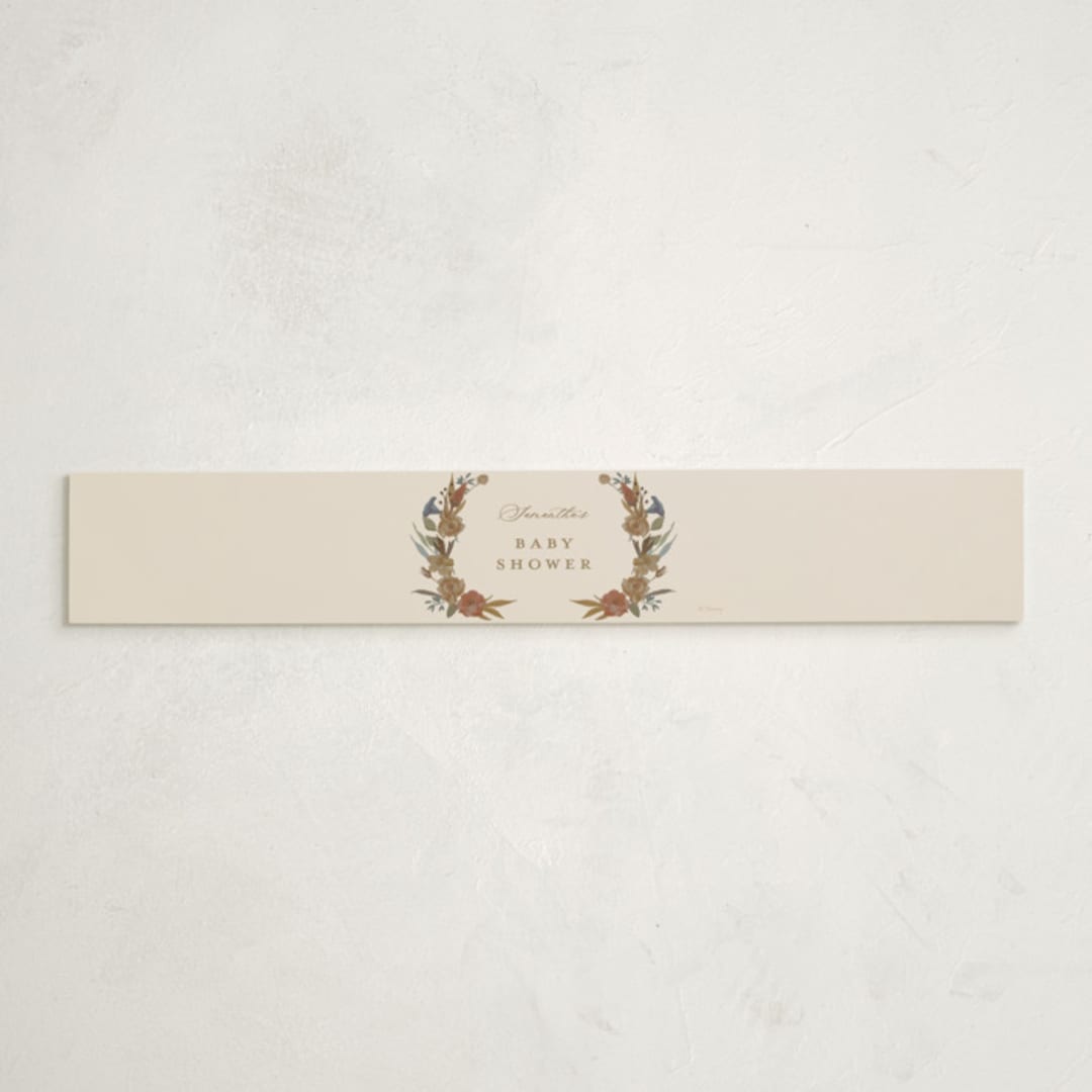 "Disney's Storybook" - Baby Shower Belly Bands in Sunshine by Teju Reval - Front