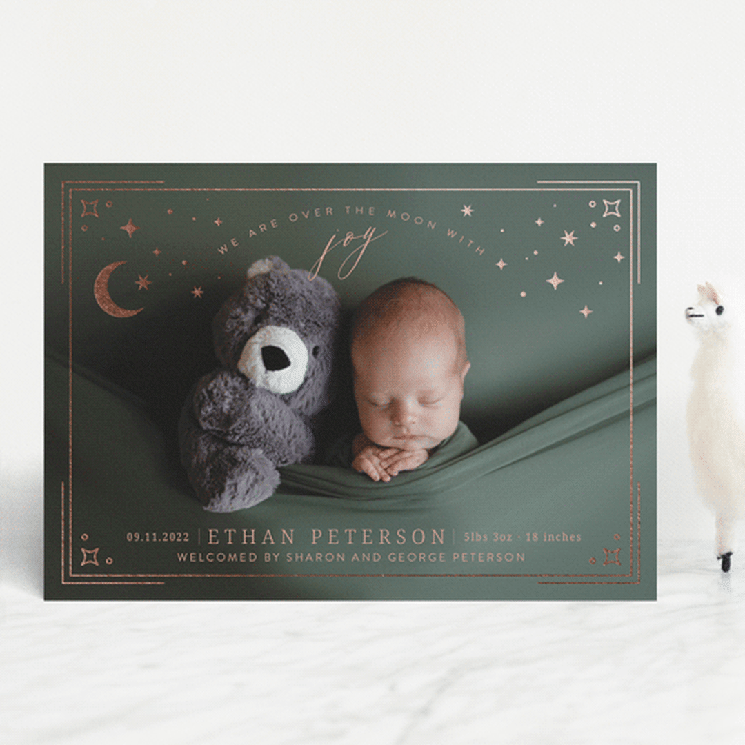 over the moon with joy