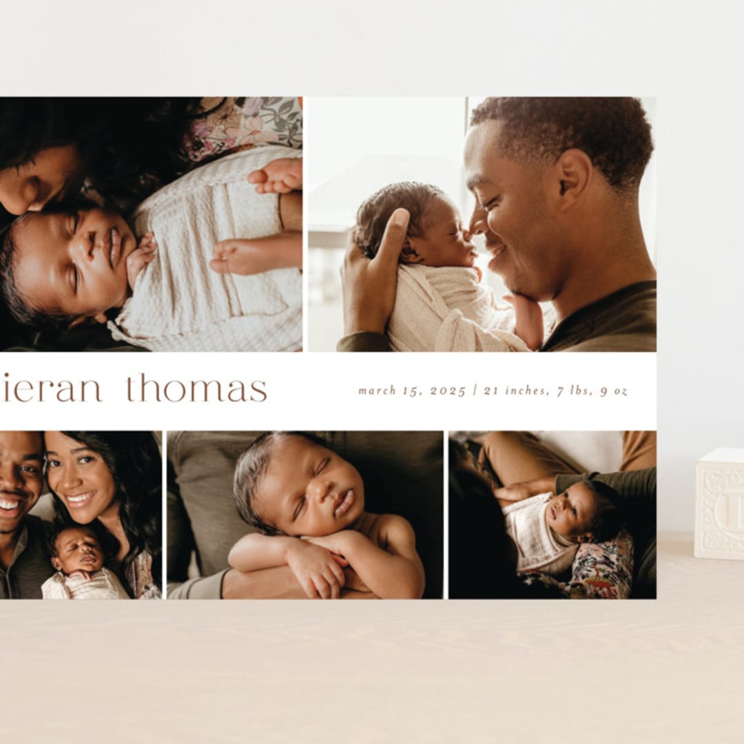 "concha" - Birth Announcements in Cocoa by chocomocacino - Front