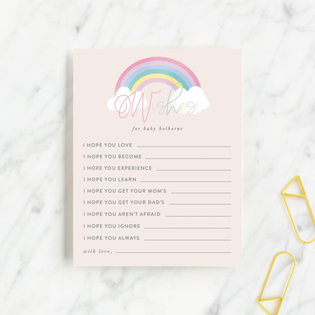 rainbow shower