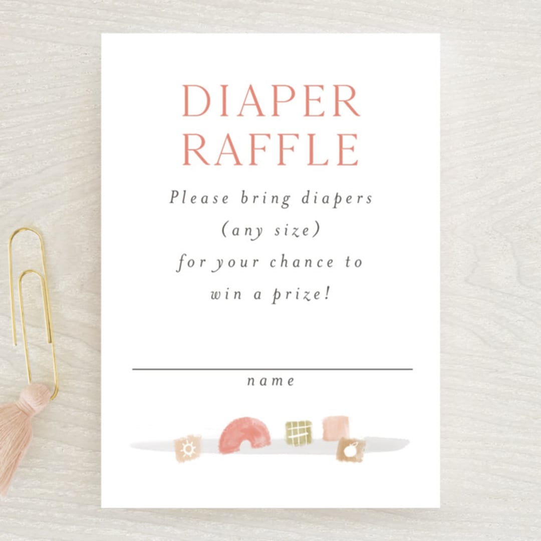 "Little Nursery" - Baby Shower Mini Insert Cards in Cupcake by Rebecca Durflinger - Front