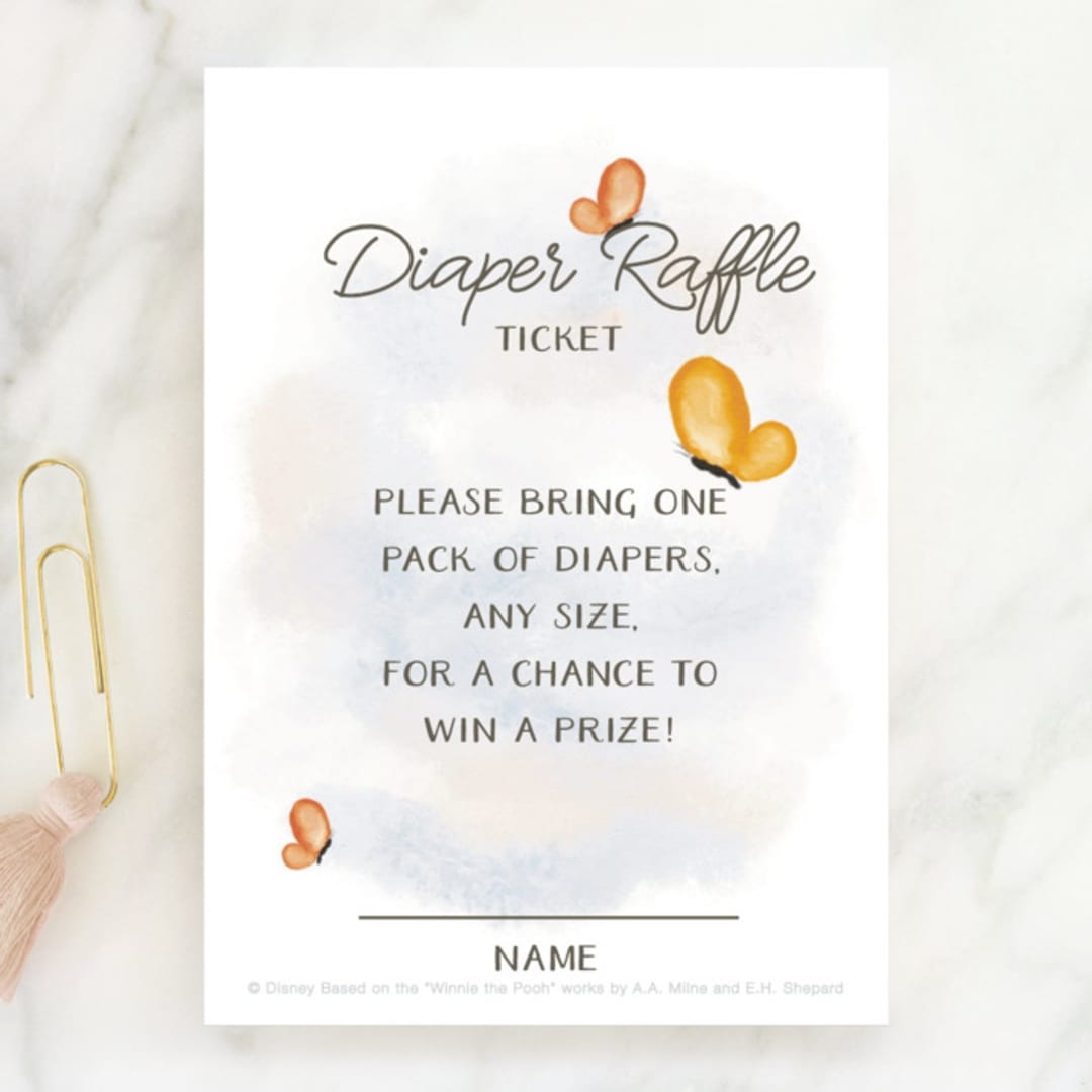 "Vintage Winnie the Pooh Baby Shower Invite" - Baby Shower Mini Insert Cards in Honey by The Savage Label - Front