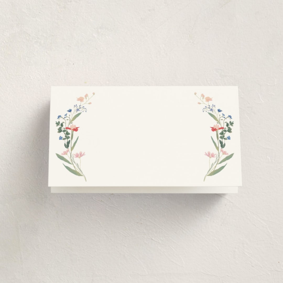 "Botanical" - Fill-in Place Cards in Spring by Elly - Blank Front