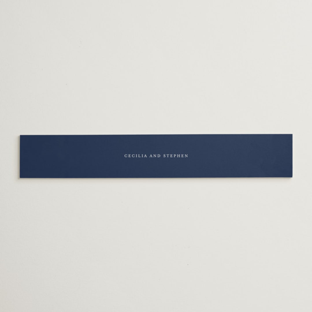 "brushstrokes in bloom" - Belly Bands in Indigo by Angela Marzuki - Assembled with Invitation