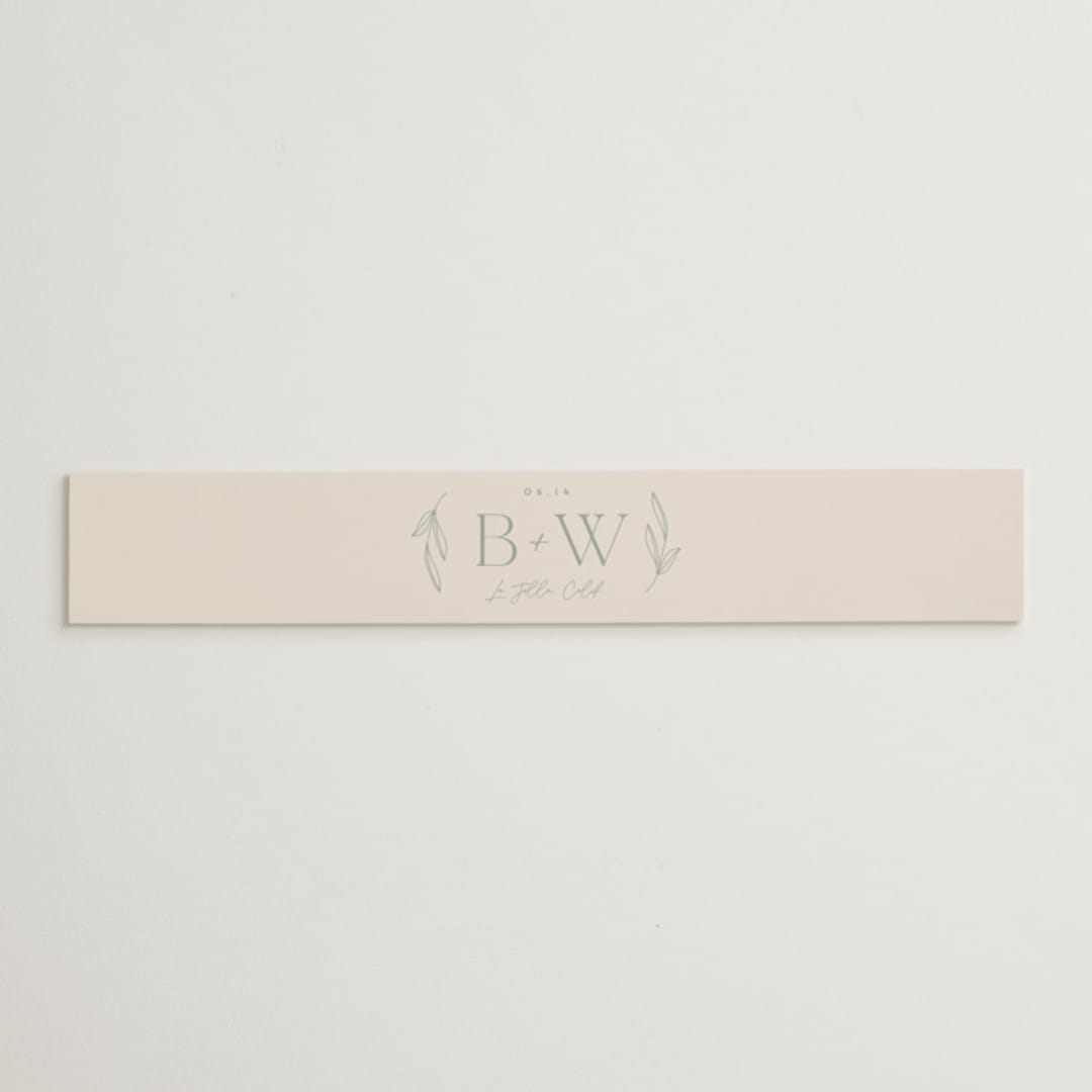 "Soft Arch" - Belly Bands in Sage by Erica Krystek - Assembled with Invitation