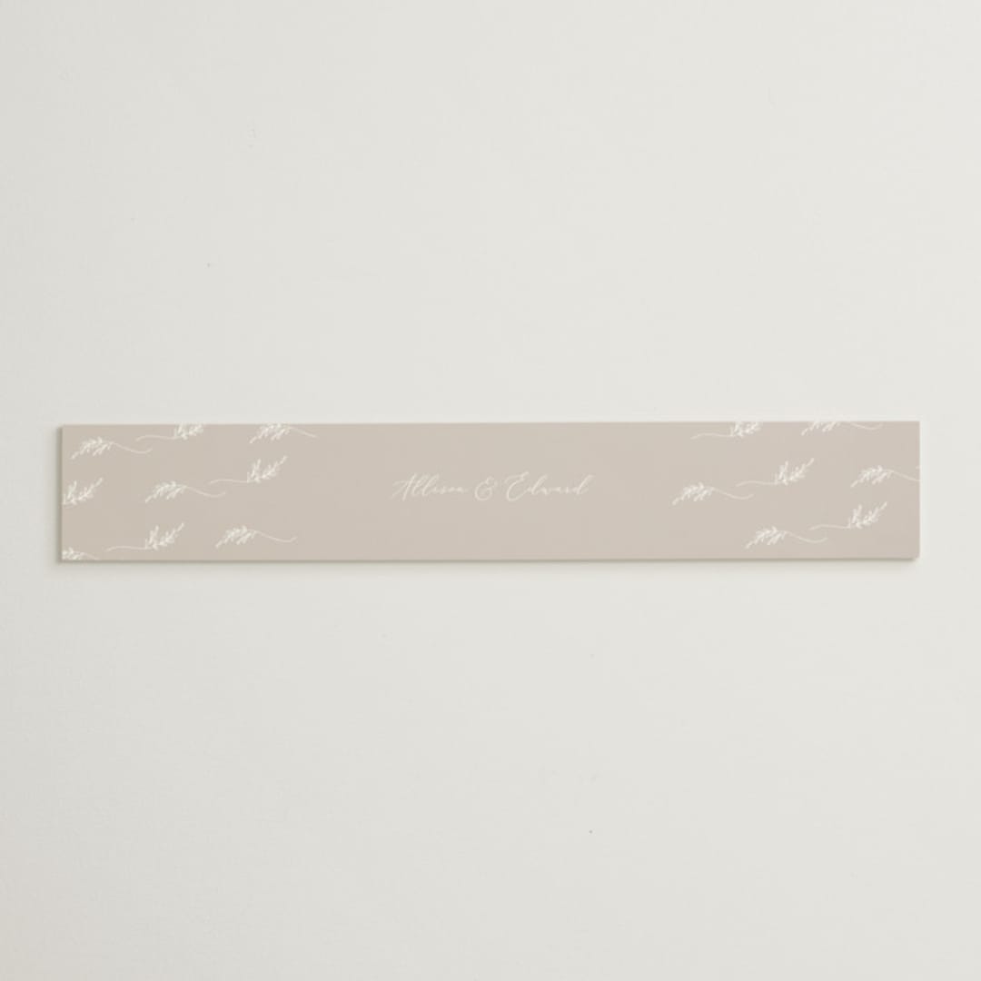 "So Inlove" - Belly Bands in Cloud by Jhudy - Assembled with Invitation