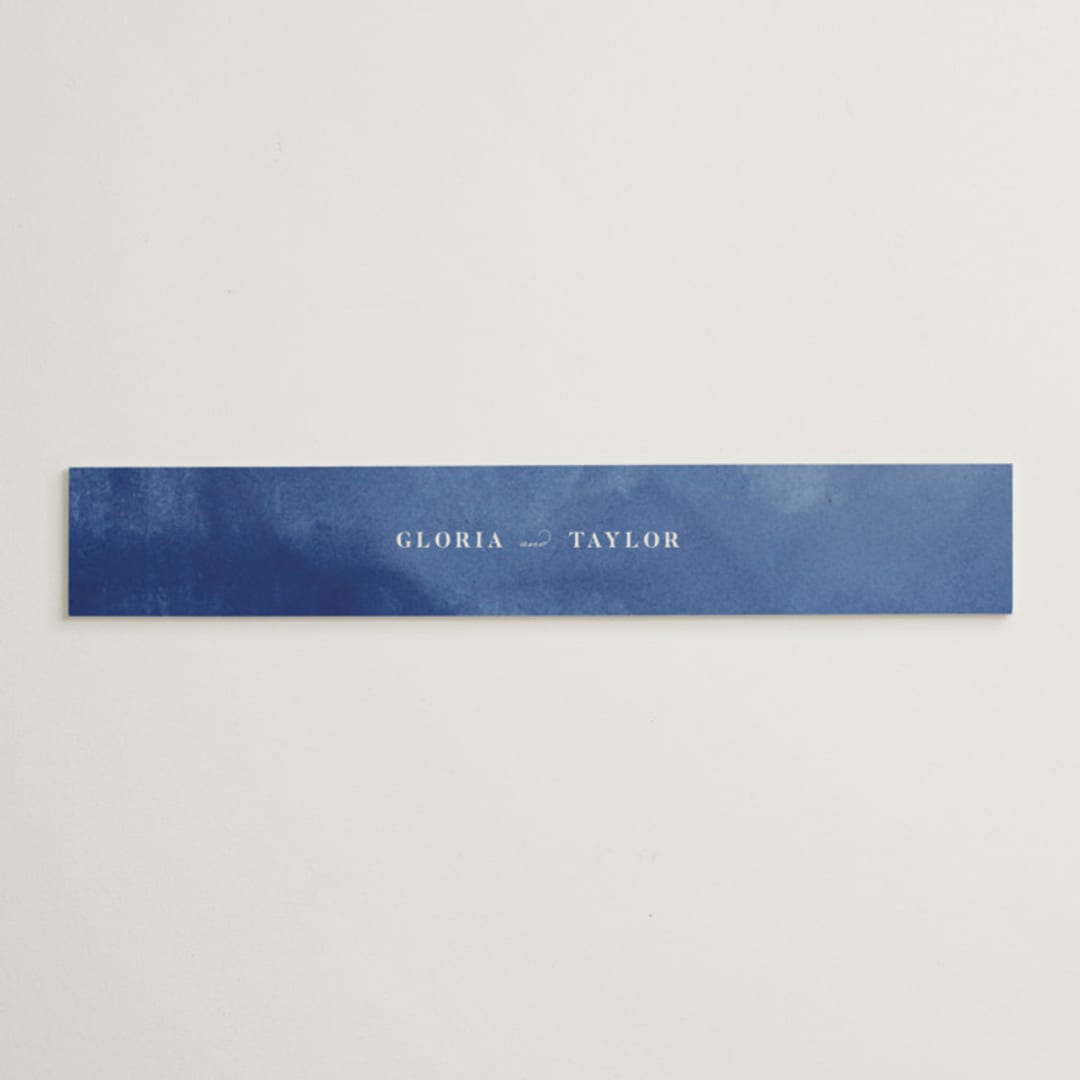 "Poppies" - Belly Bands in Klein by Pati Cascino - Assembled with Invitation