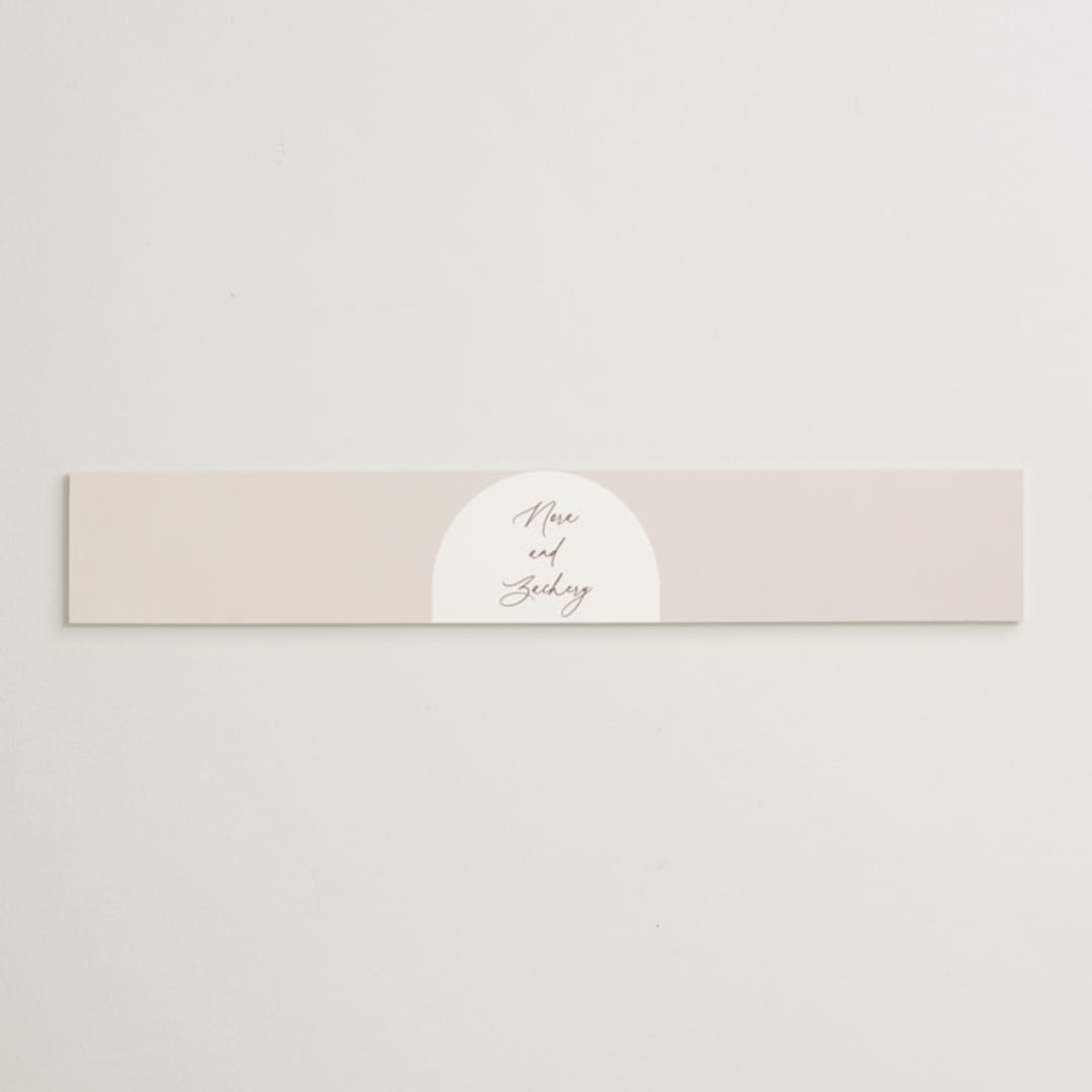"Around" - Belly Bands in Cloud by Kaydi Bishop - Assembled with Invitation