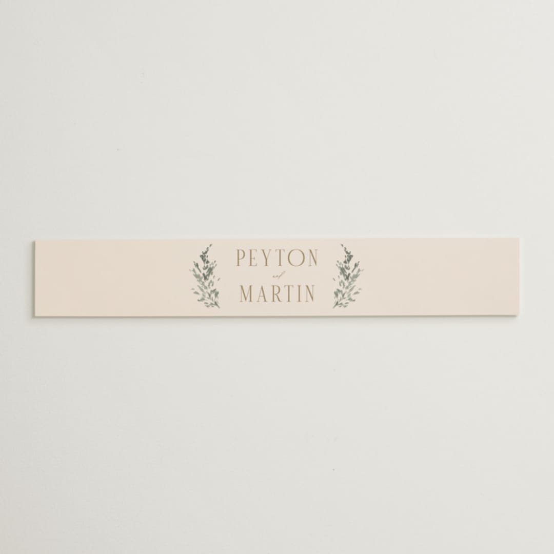 "Sprigs of Joy" - Belly Bands in Pearl by Leah Bisch - Assembled with Invitation