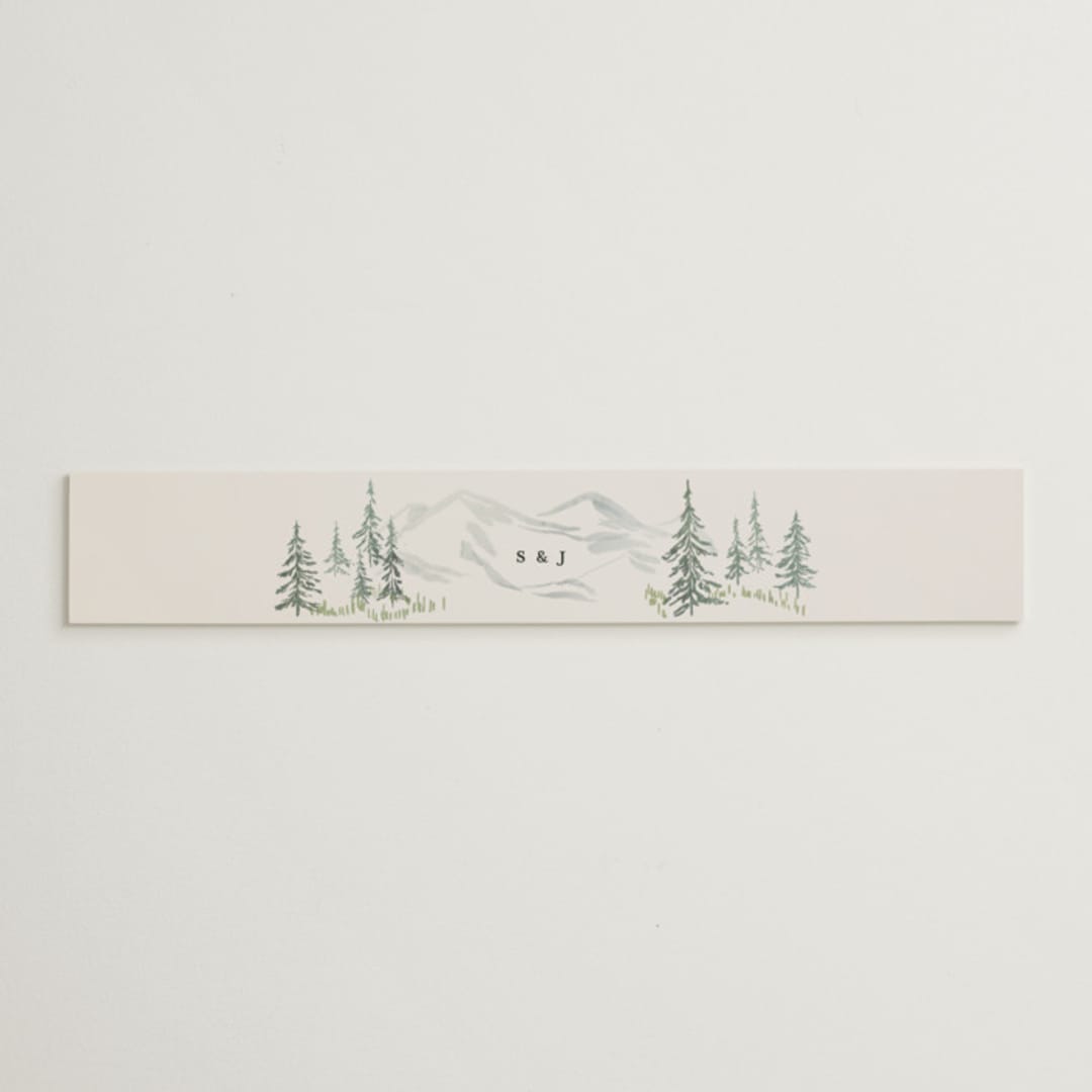 "Paradise" - Belly Bands in Forest by Petra Kern - Assembled with Invitation