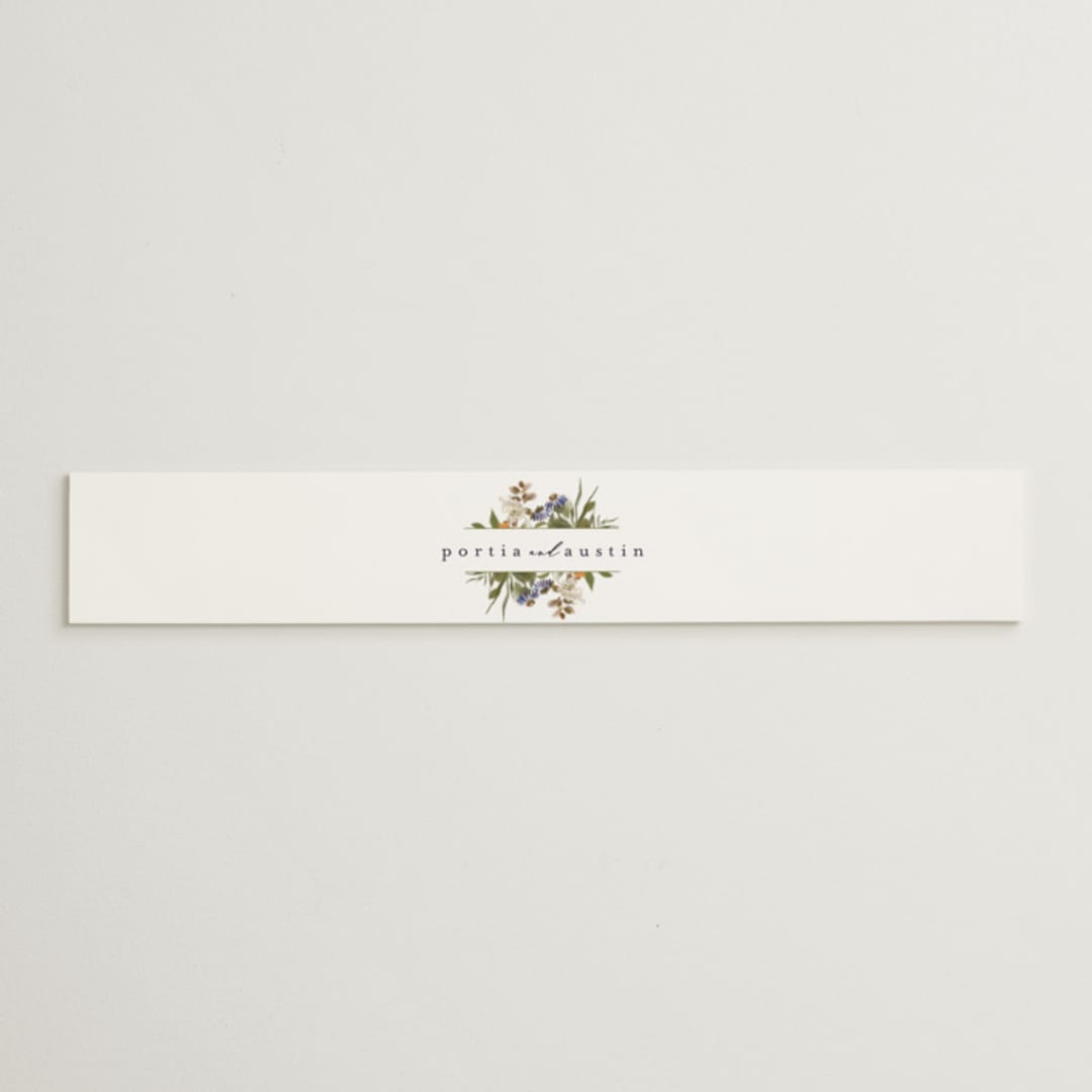 "Pressed Garden" - Belly Bands in Fall by Grace Kreinbrink - Assembled with Invitation