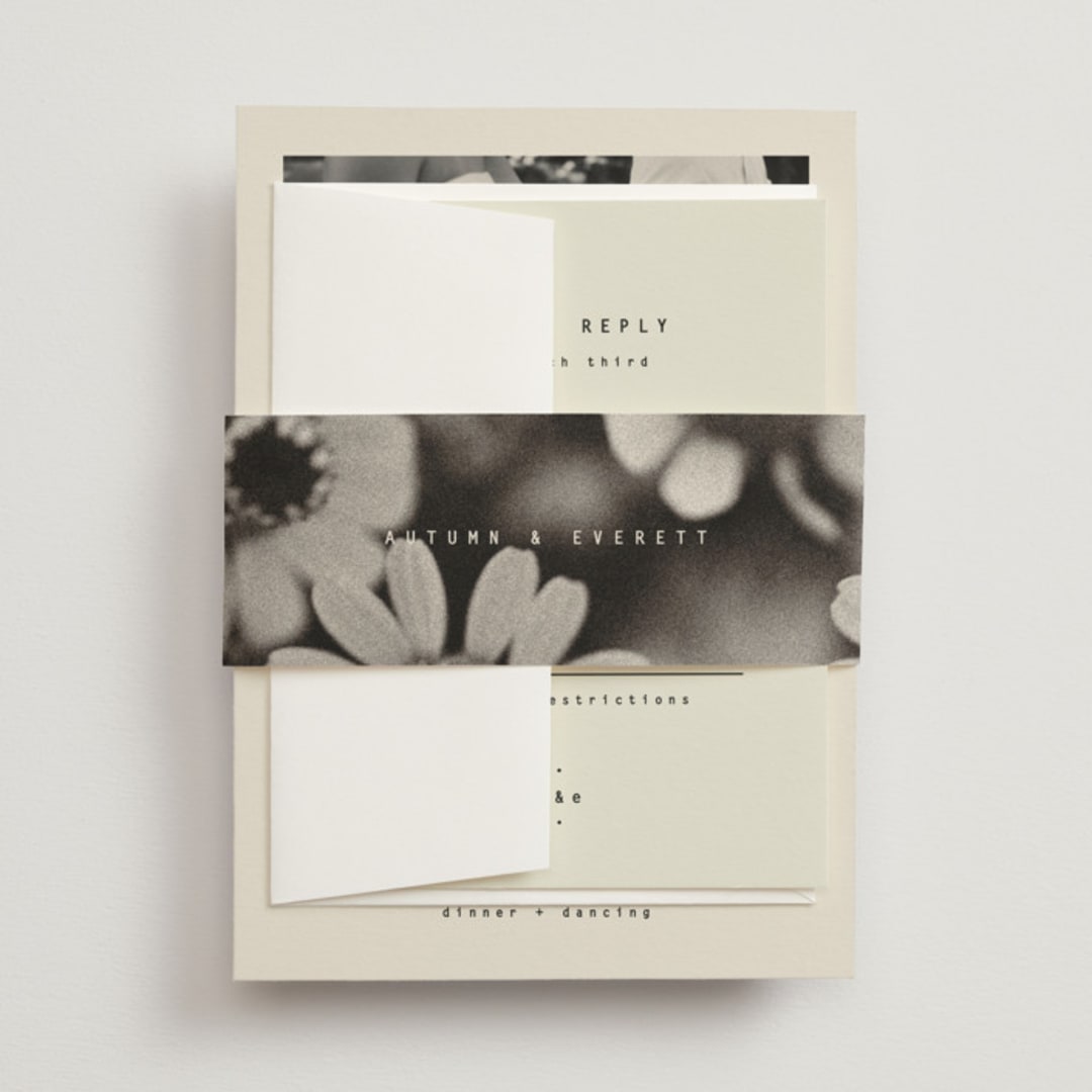 "Nonnette" - Belly Bands in Vanilla by Blustery August - Front