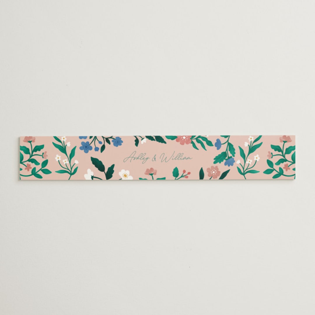 "Le Jardin" - Belly Bands in Petal by Elly - Assembled with Invitation