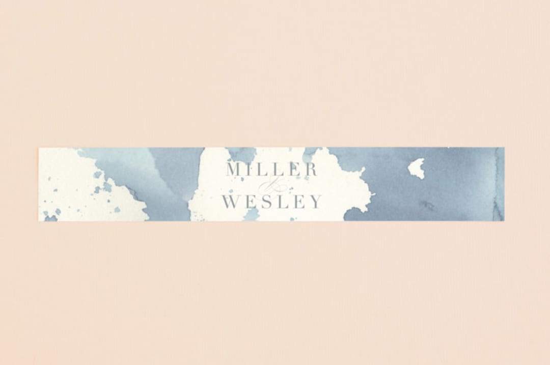 "Reverie" - Belly Bands in Periwinkle by Sara Hicks Malone - Assembled with Invitation