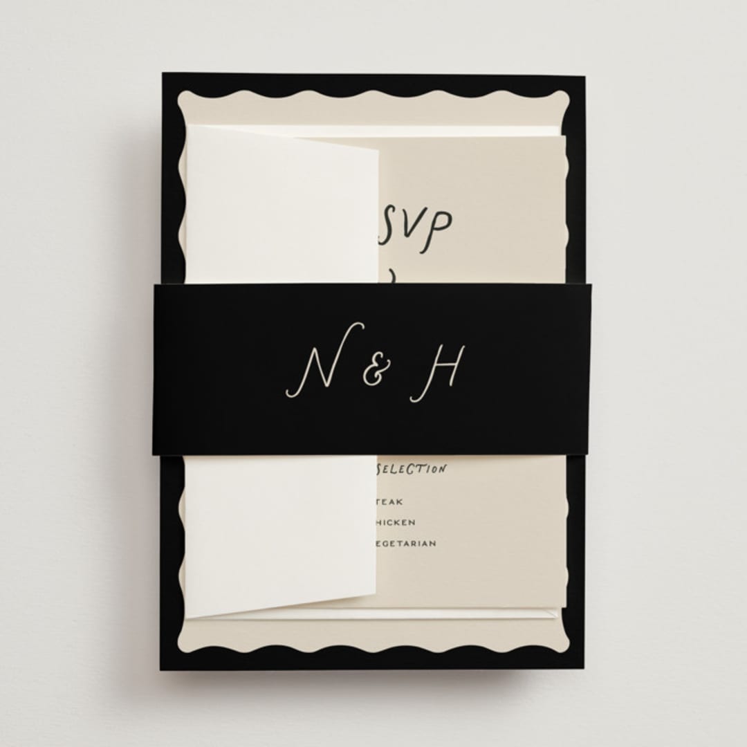 "Lovers" - Belly Bands in Shadow by Pixel and Hank - Front