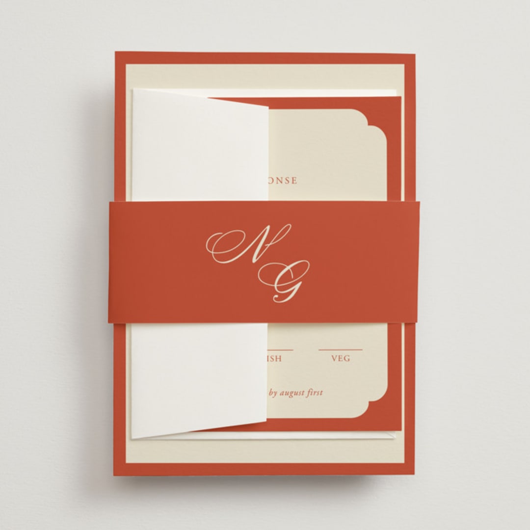 "Borders" - Belly Bands in Cherry by Ani Somi - Front