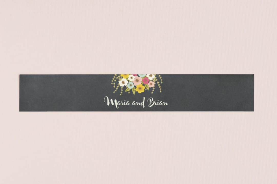 "Plentiful Blossoms" - Belly Bands in Soft Peach by Faith Harlow - Assembled with Invitation