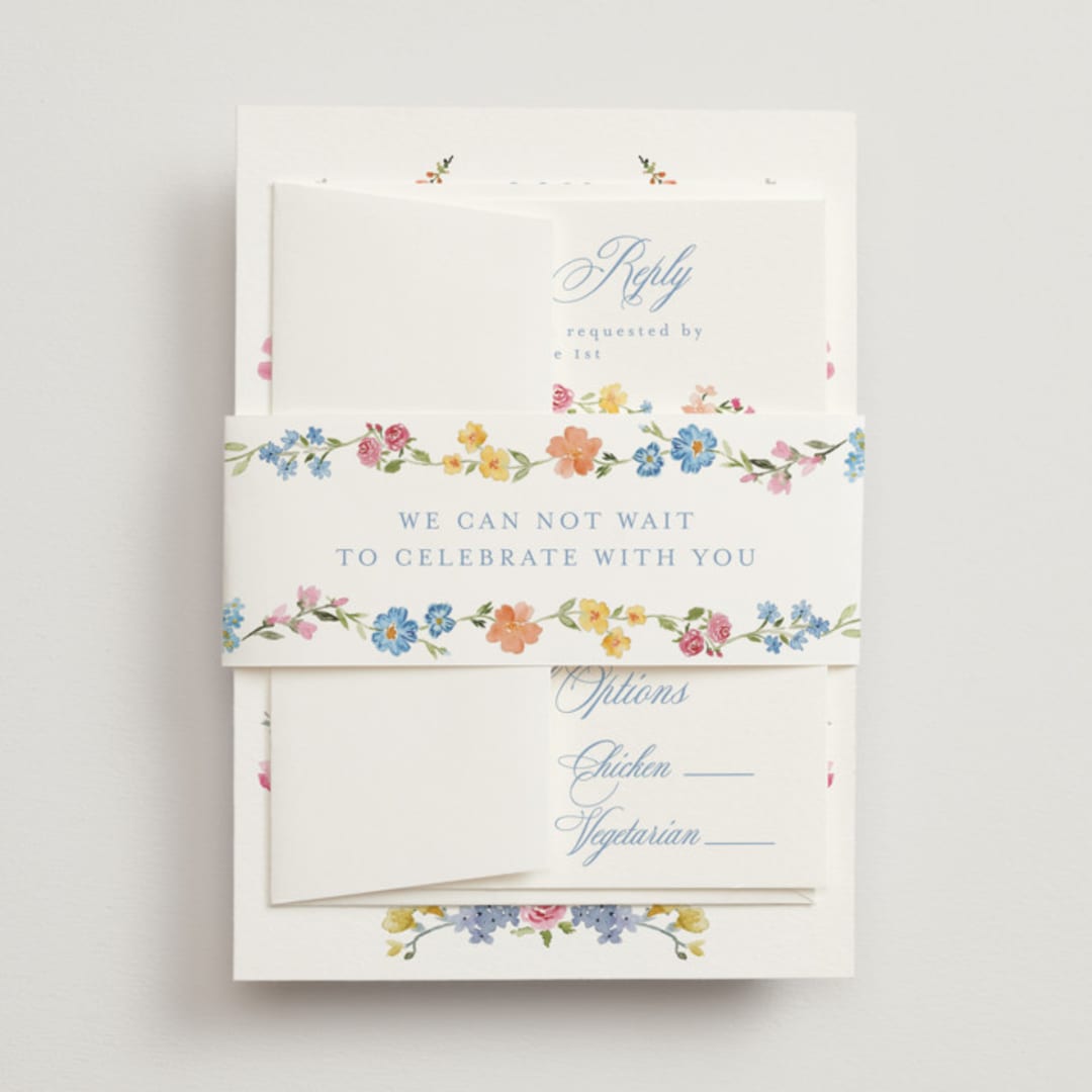 "Everlasting Romance" - Belly Bands in Meadow by Petra Kern - Front