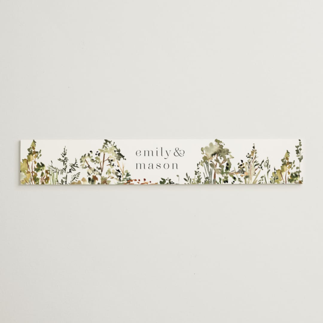 "We Walk Together" - Belly Bands in Evergreen by Petra Kern - Assembled with Invitation