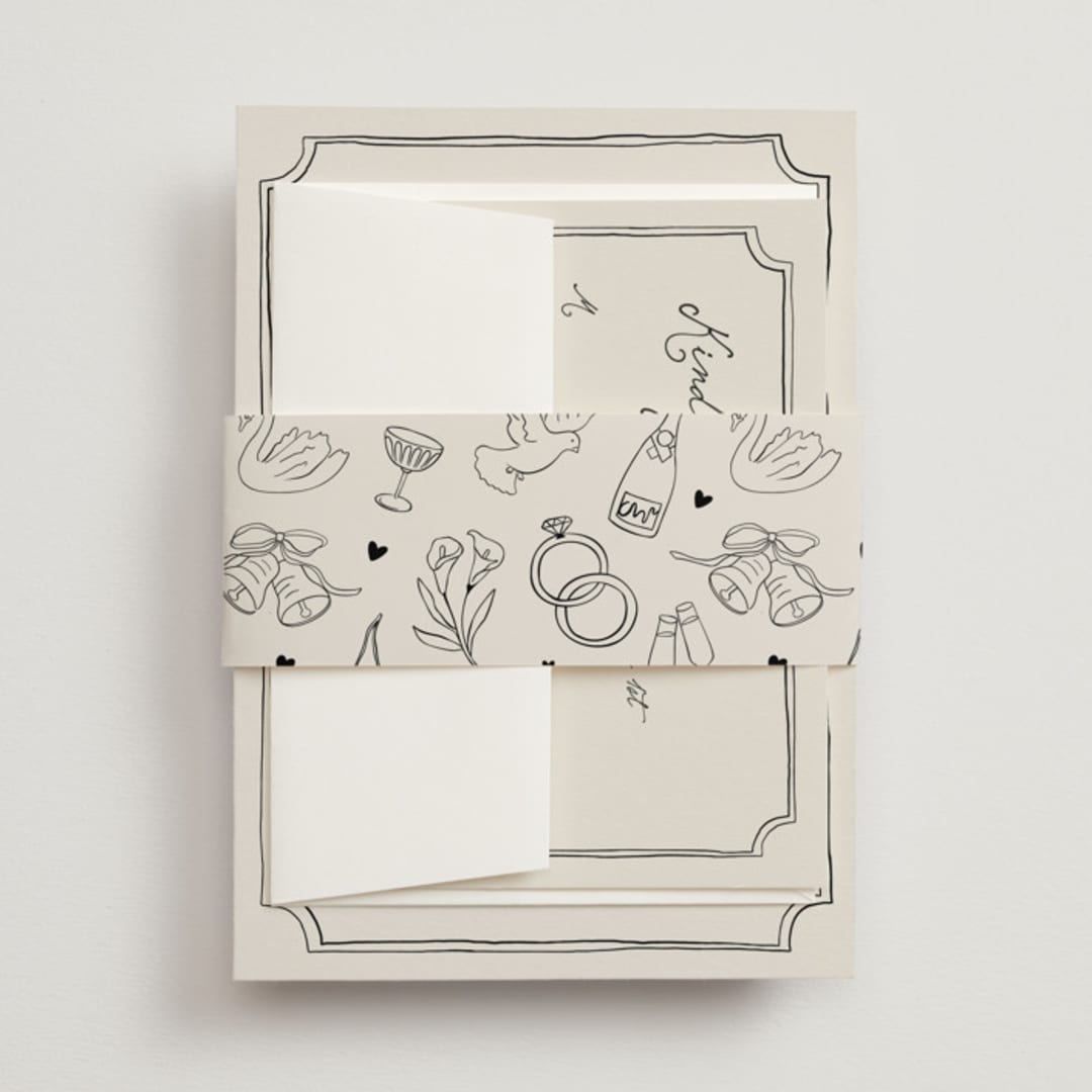 "Felicity" - Belly Bands in Vintage by Kelly Watkins - Front