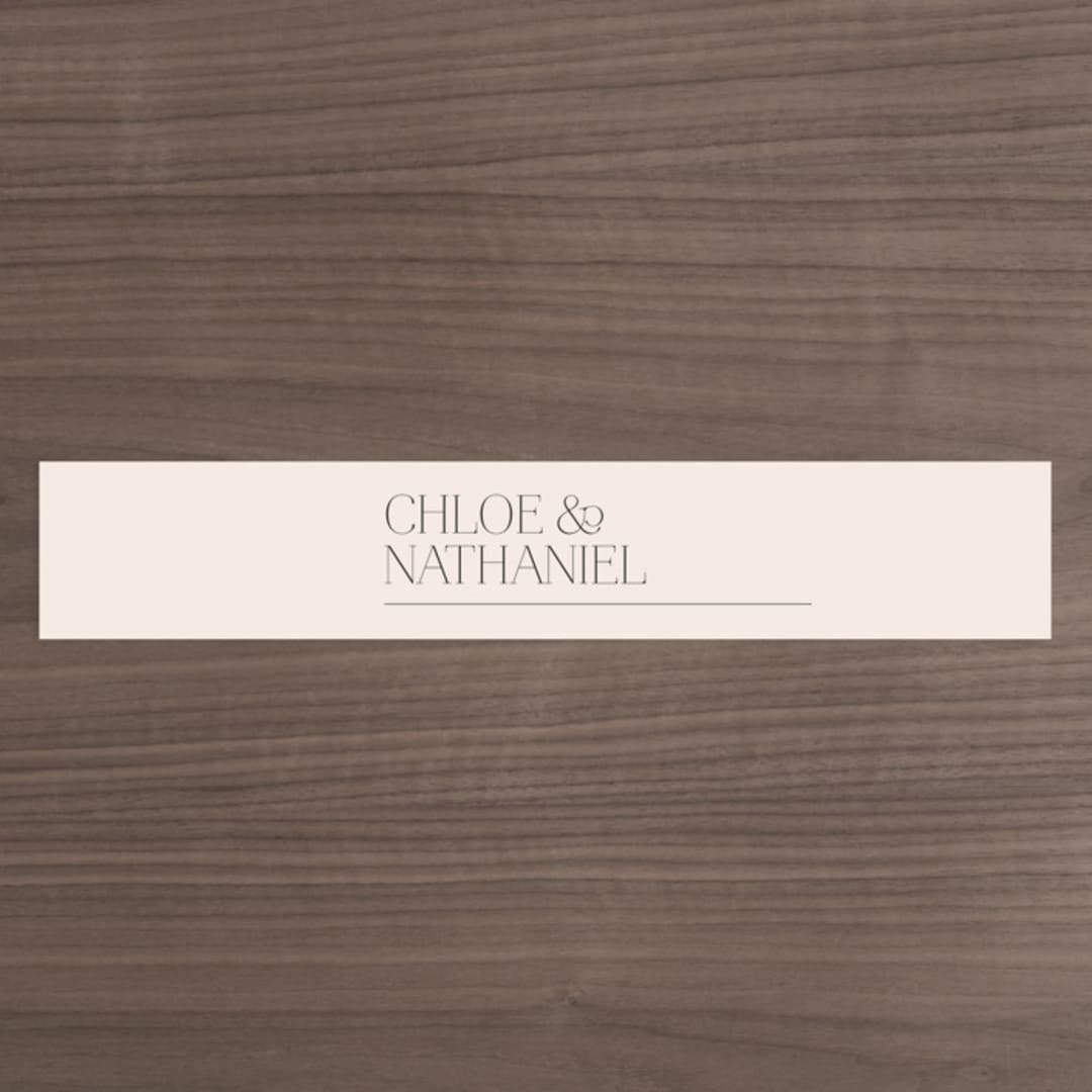 "Landscape" - Belly Bands in Champagne by Kelly Schmidt - Assembled with Invitation