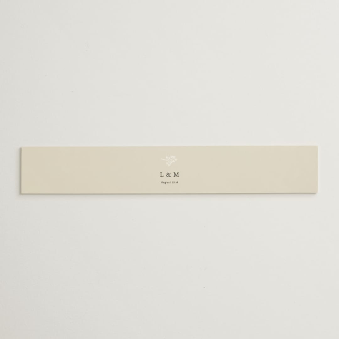 "Sense and Sensibility" - Belly Bands in Cloud by Design Lotus - Assembled with Invitation