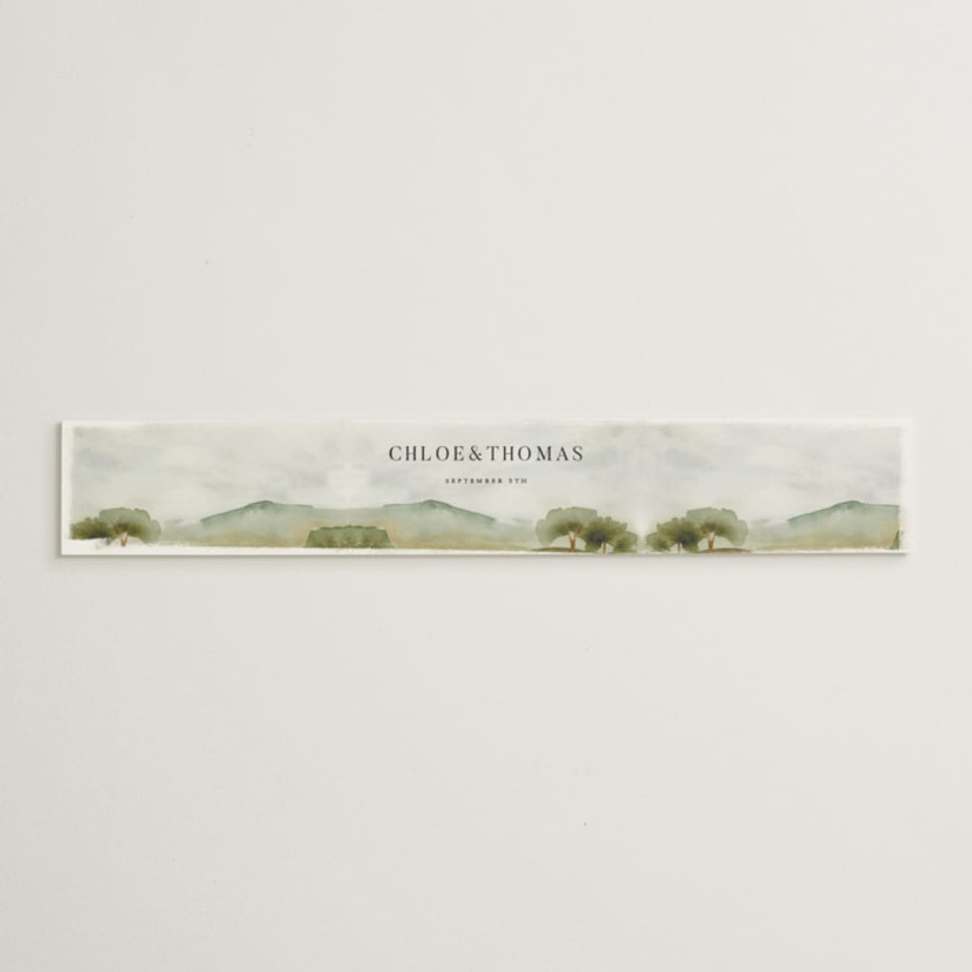 "Countryside" - Belly Bands in Emerald by Petra Kern - Assembled with Invitation