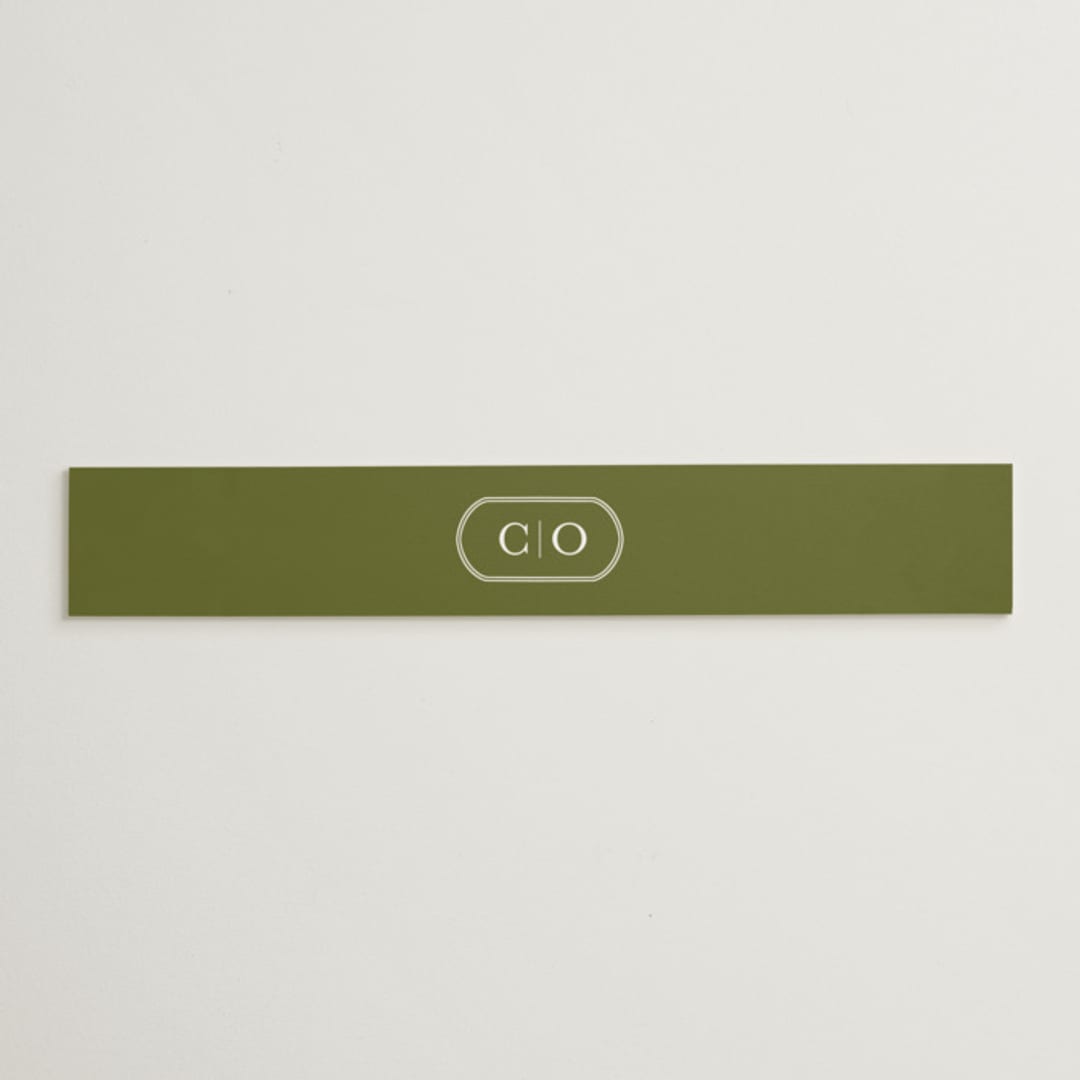 "Garland Monogram" - Belly Bands in Summer by Angela Marzuki - Assembled with Invitation