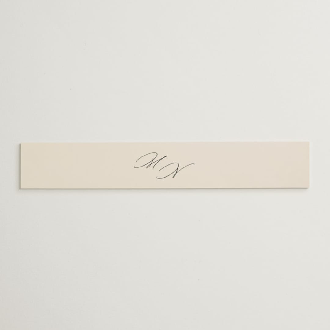 "Infinite" - Belly Bands in Ivory by Angela Thompson - Assembled with Invitation