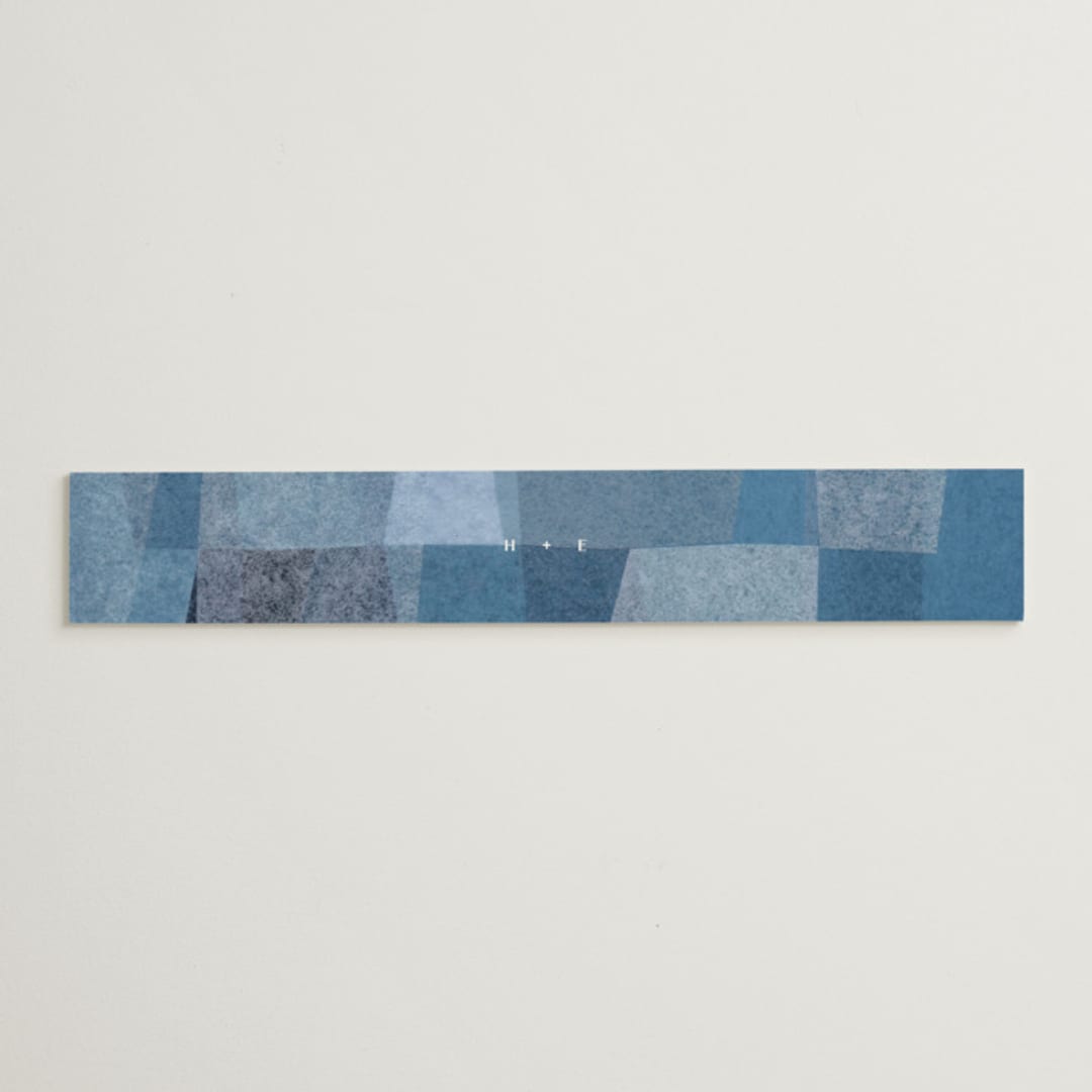 "denim patchwork" - Belly Bands in Seaside by Carrie Moradi - Assembled with Invitation