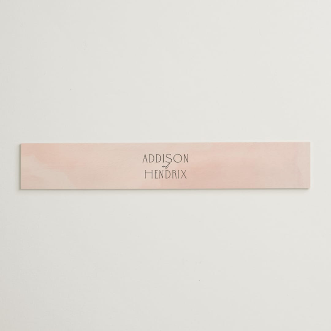 "First light" - Belly Bands in Blush by Itsy Belle Studio - Assembled with Invitation