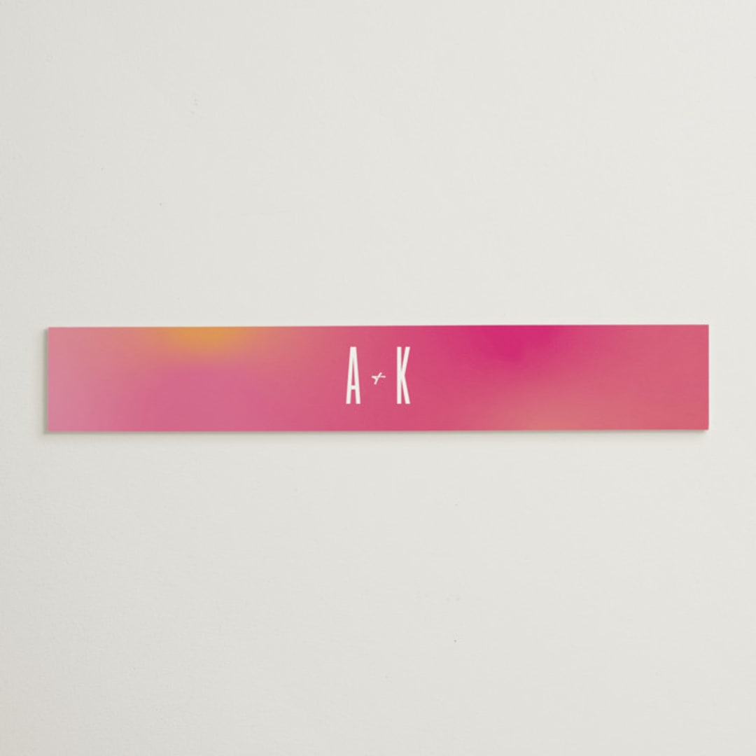 "Pop Romance" - Belly Bands in Fruit Punch by Ashley DeMeyere - Assembled with Invitation