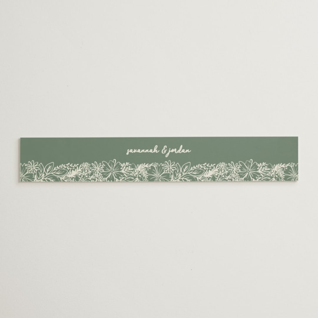 "Bloom" - Belly Bands in Waterfall by Kelly Watkins - Assembled with Invitation
