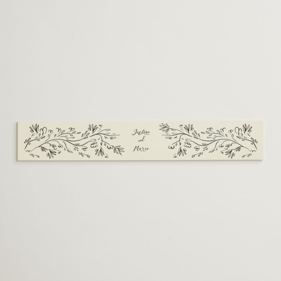 "Sundaland Gardens" - Belly Bands in Ivory by Ani Somi - Assembled with Invitation