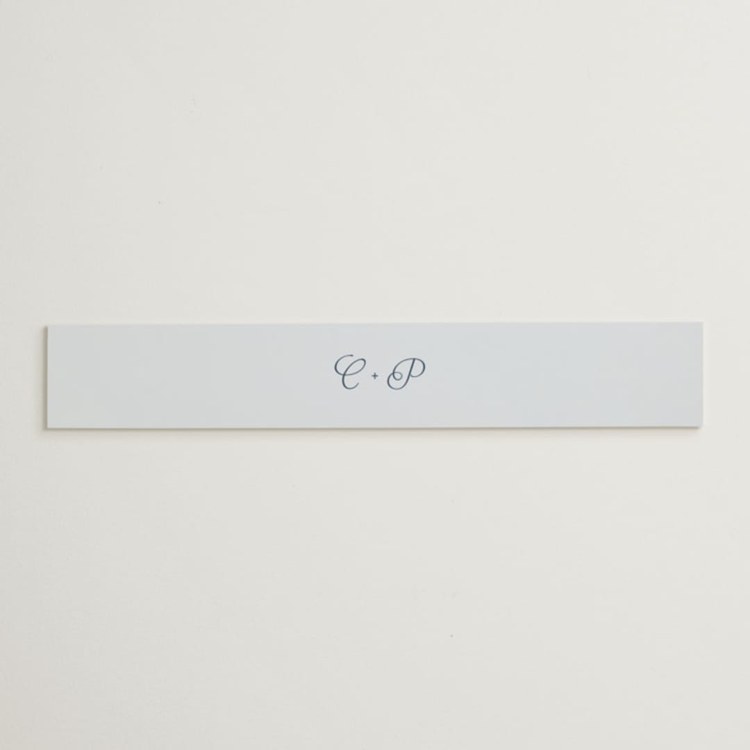 "Modernne" - Belly Bands in Powder by Carolyn MacLaren - Assembled with Invitation