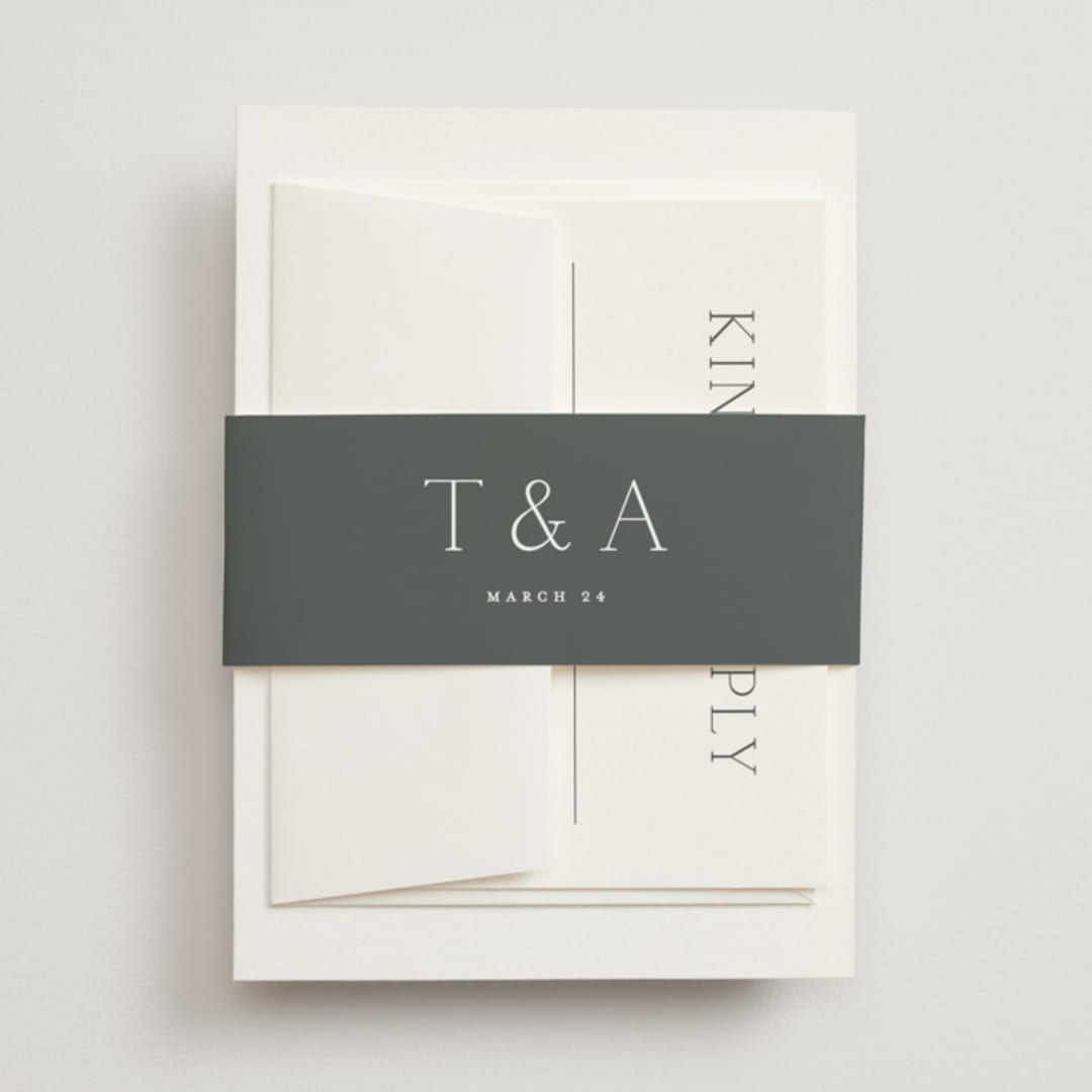 "In Love" - Belly Bands in Cotton by Vanessa Doyle - Front