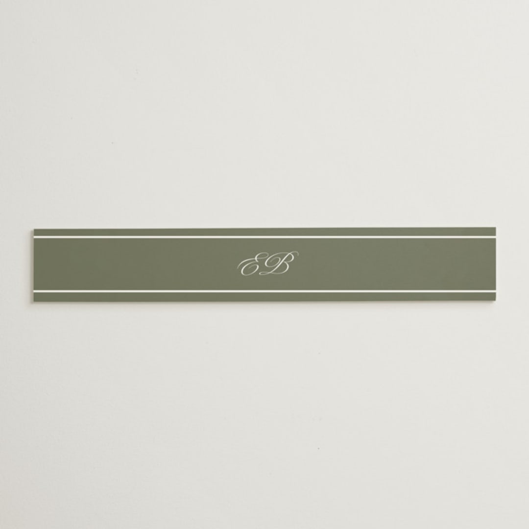 "Boulevard" - Belly Bands in Moss by Megan Davis - Assembled with Invitation