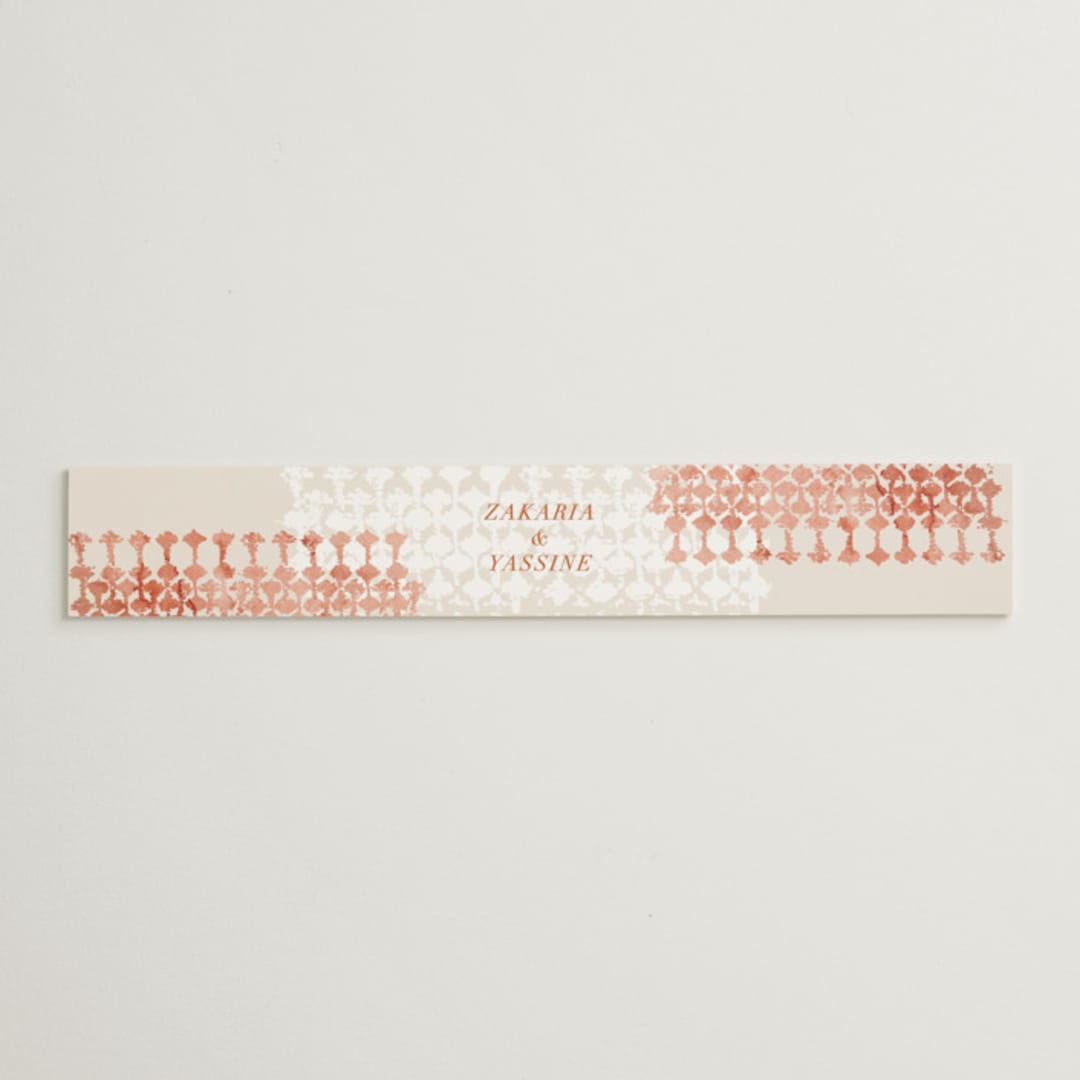 "Moroccan Jewel" - Belly Bands in Sepia Sunset by Zhay Smith - Assembled with Invitation