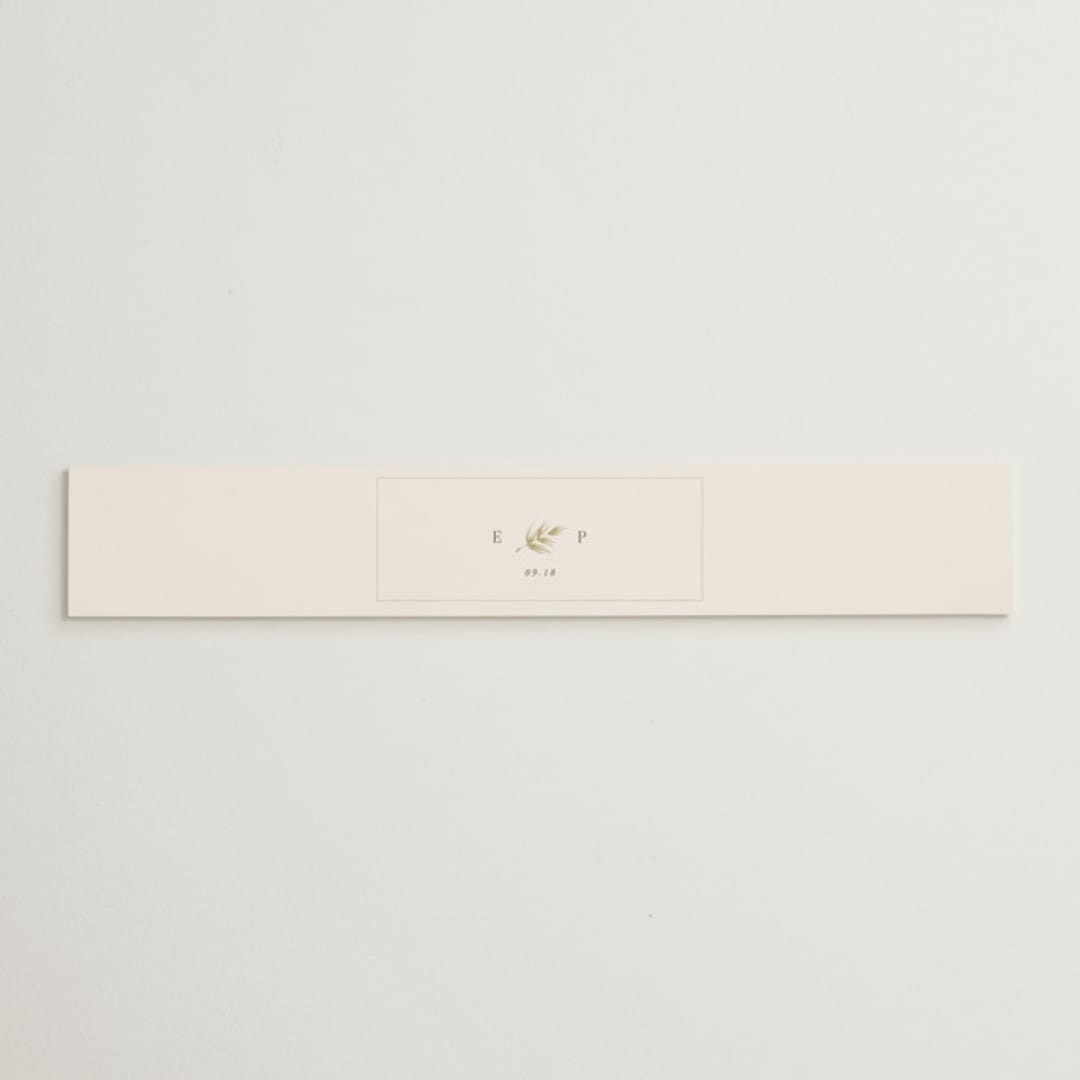 "Lakefront" - Belly Bands in Natural by Robert and Stella - Assembled with Invitation