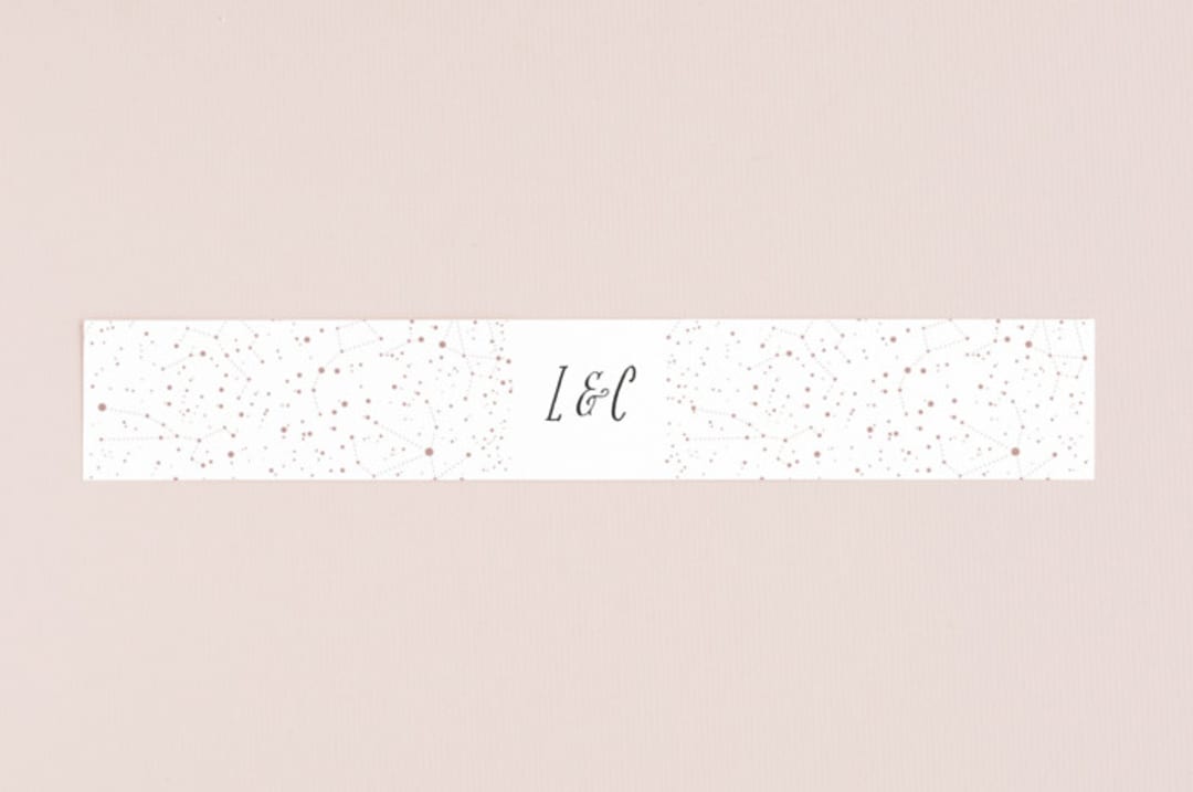 "Starlight" - Belly Bands in Blue Violet by Snow and Ivy - Assembled with Invitation