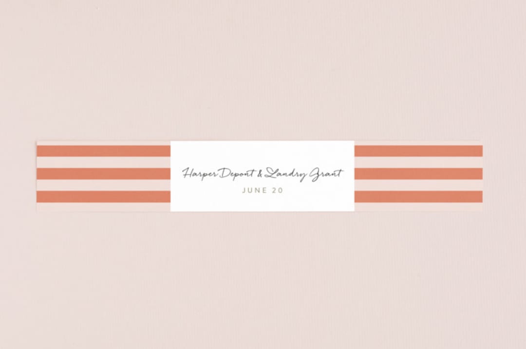 "Spring Blooms" - Belly Bands in Blush by Susan Moyal - Assembled with Invitation