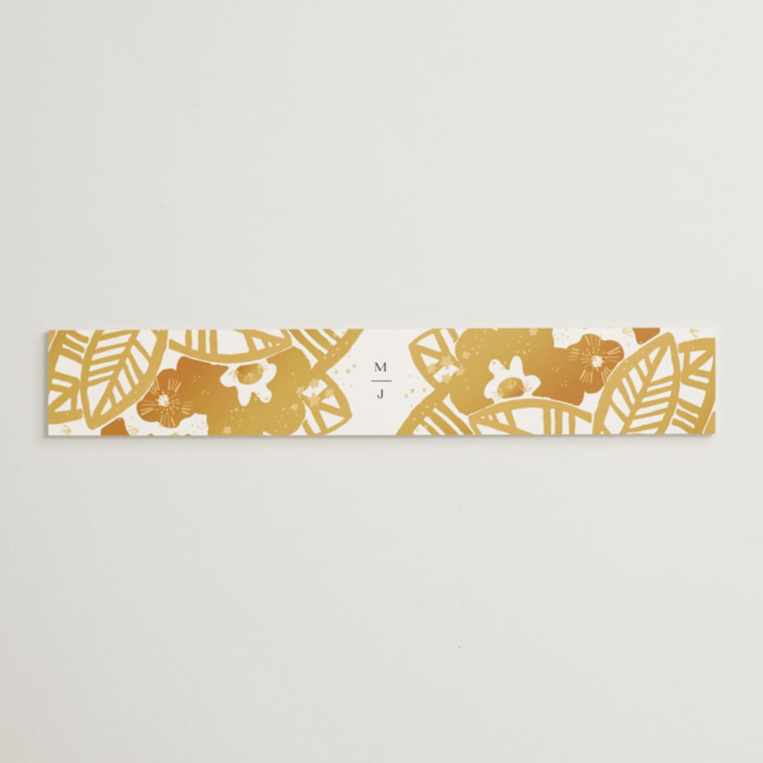 "Sparks" - Belly Bands in Sunshine by Corie Page - Assembled with Invitation