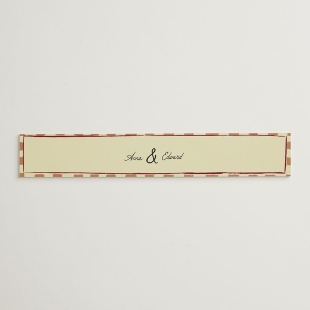 "Love Rests in a Garden" - Belly Bands in Oat by Helena Vitto - Assembled with Invitation
